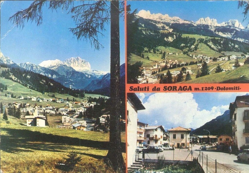 SORAGA - TRE VEDUTE - V1972