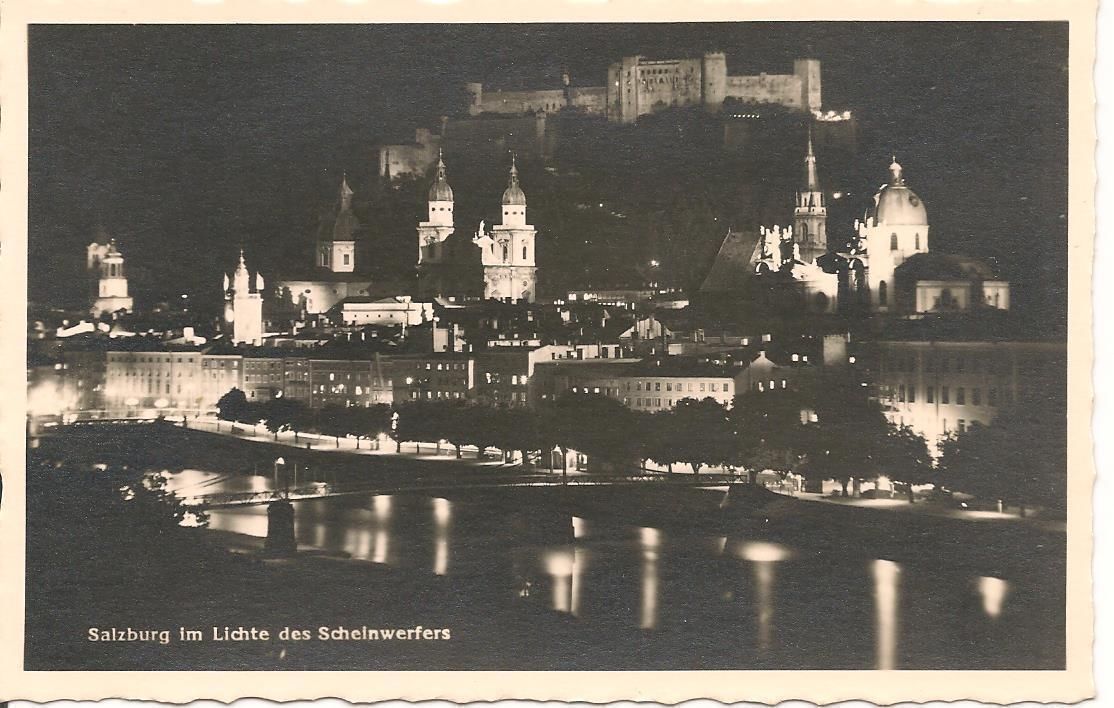 SALZBURG/SALISBURGO - PANORAMA NOTTURNO - NV/NG