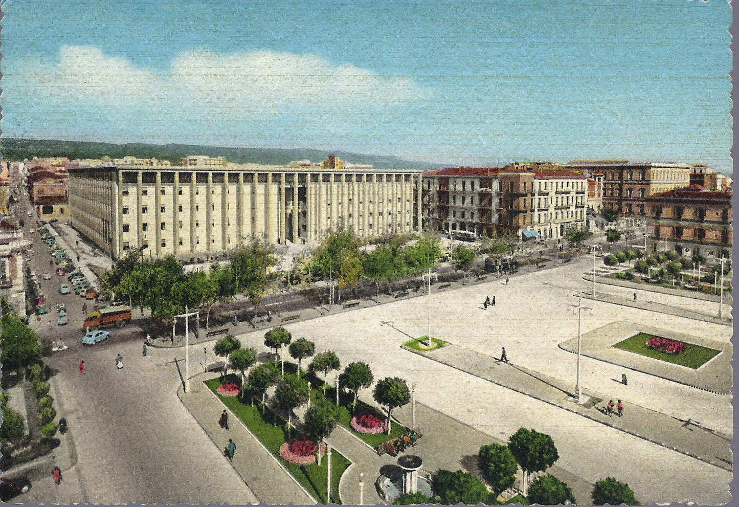 CATANIA - P.za VERGA E PALAZZO DI GIUSTIZIA - V1960 - FG - A