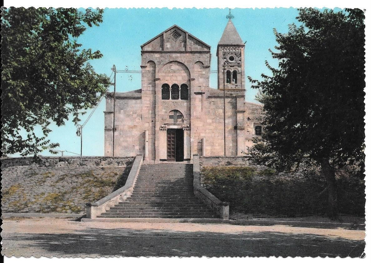 ORISTANO - S. GIUSTA - V1962 - ACQUARELLATA