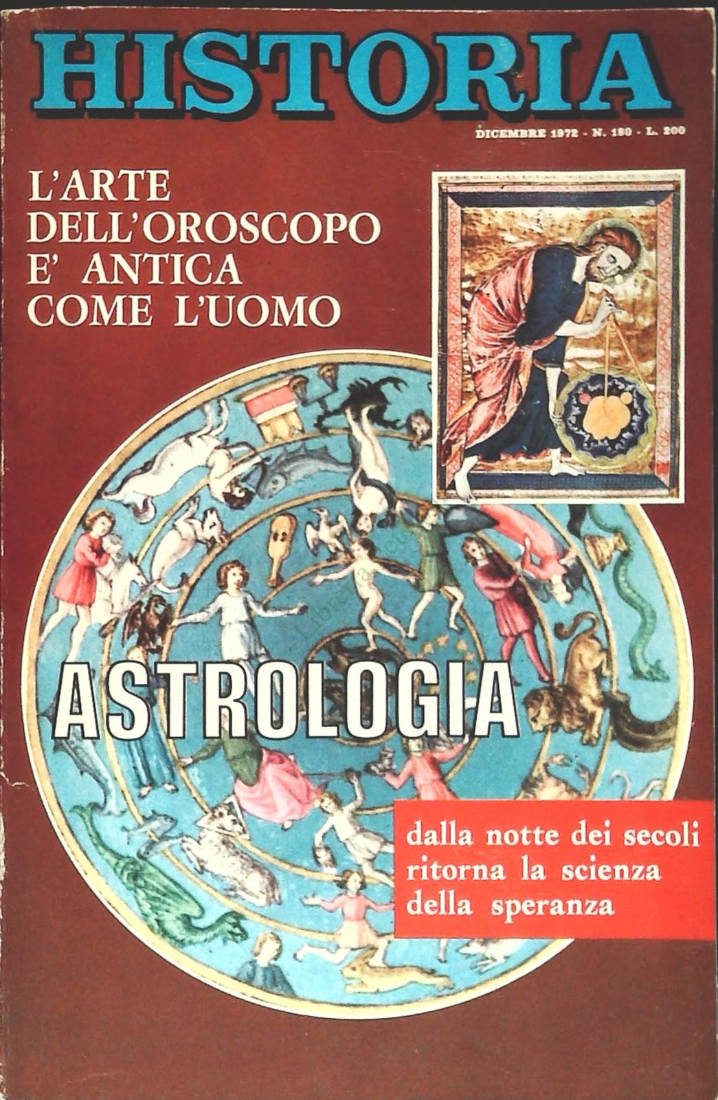 HISTORIA N. 180 - DIEMBRE 1972 - ASTROLOGIA