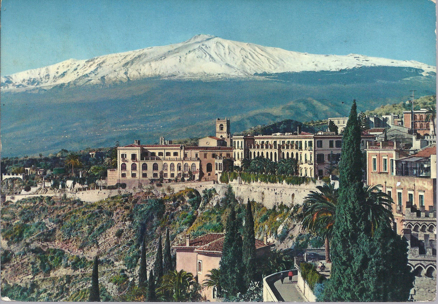 TAORMINA - HOTEL S. DOMENICO CON L'ETNA - V 1966 - FG