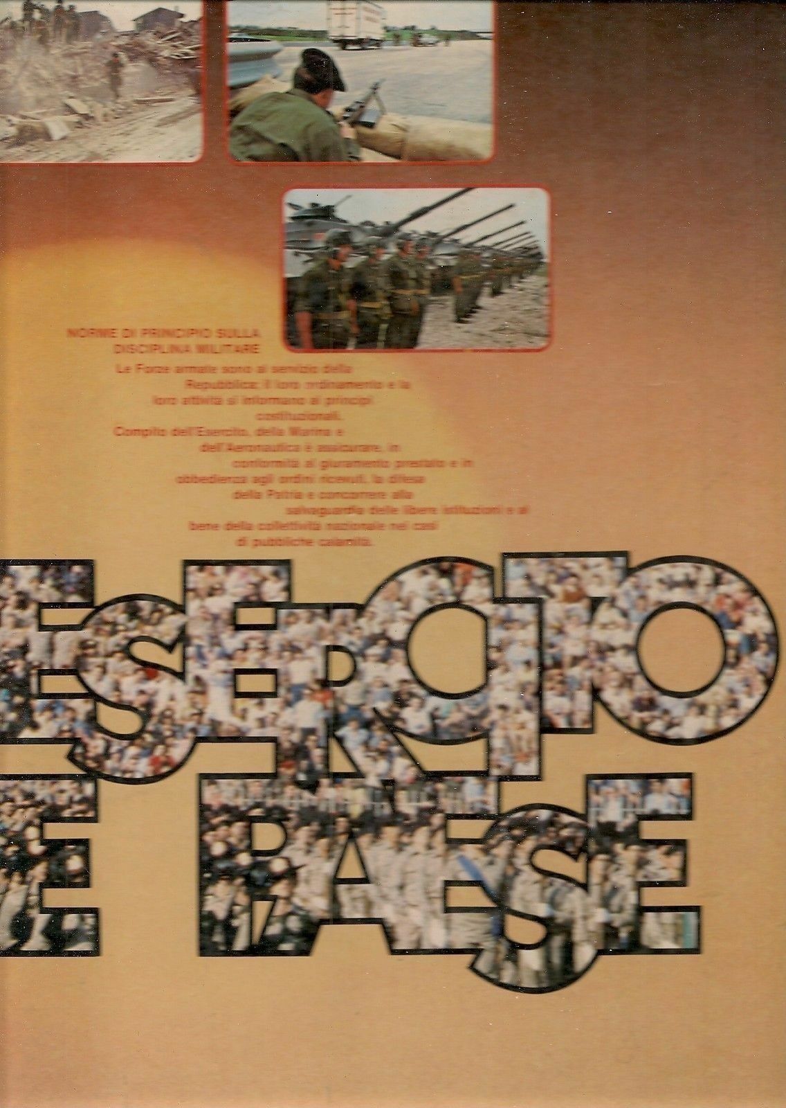 ESERCITO E PAESE - DUE ANNI DI VITA IN COMUNE 1979-80