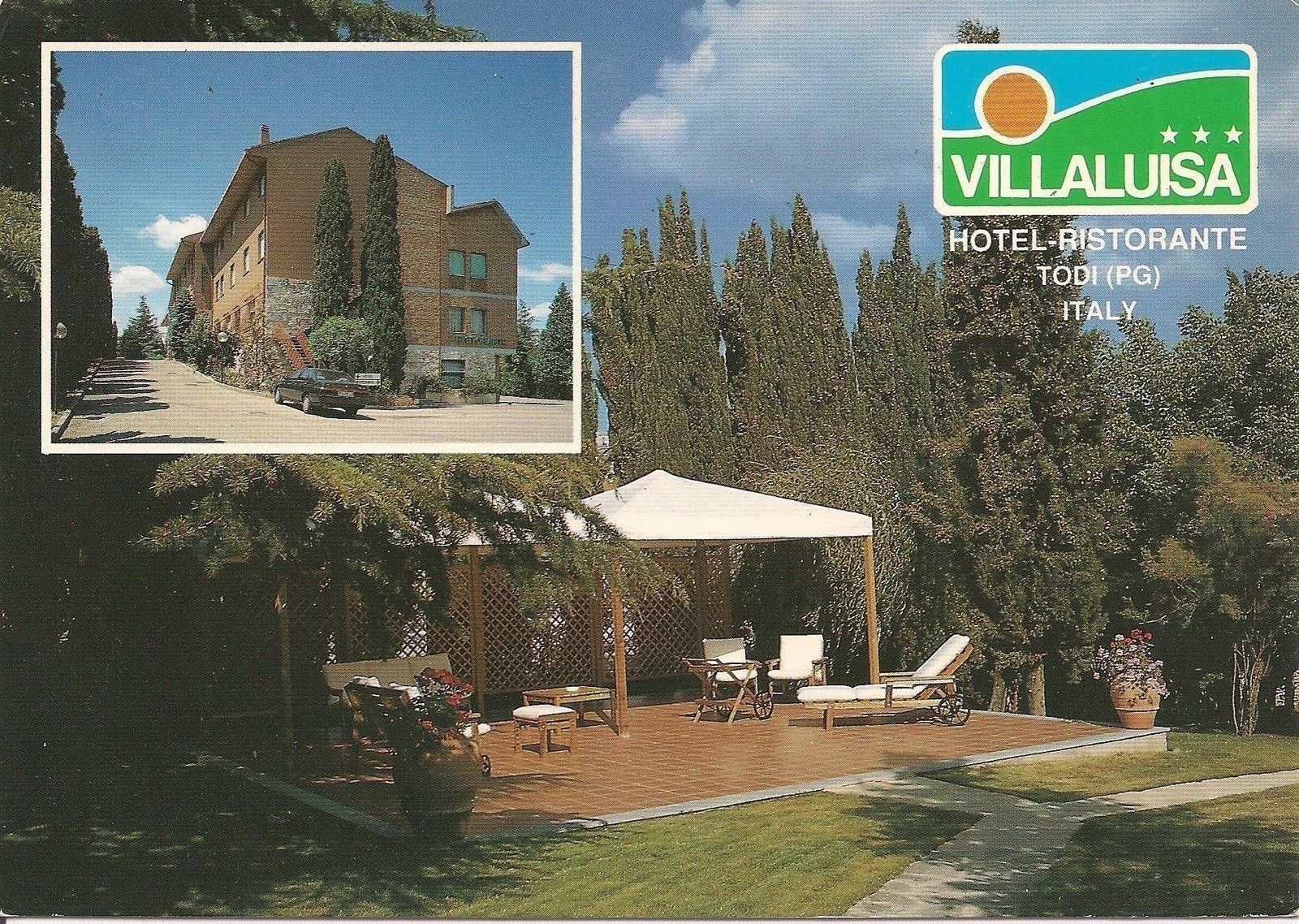 TODI - HOTEL-RISTORANTE VILLA LUISA - 2 VEDUTE - NV