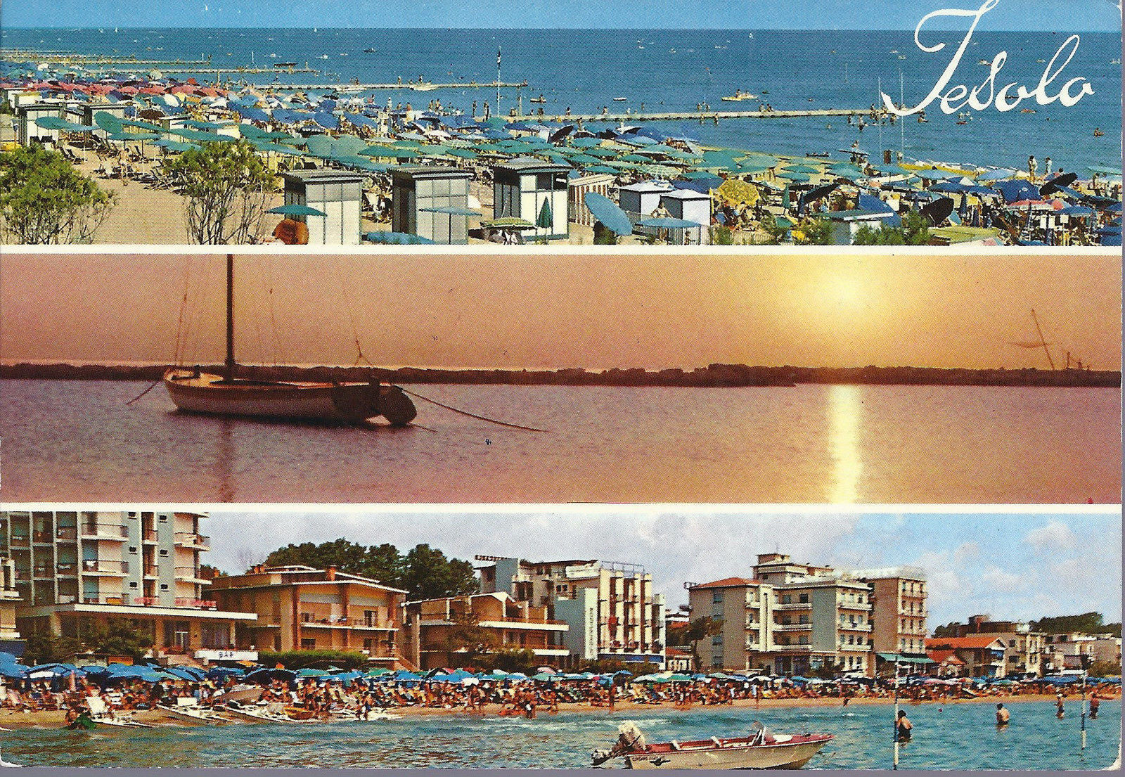 JESOLO - 3 VEDUTE - V 1972 - FG