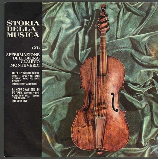 STORIA DELLA MUSICA - VOL I  N°11 - AFFERMAZIONE DELL&ap