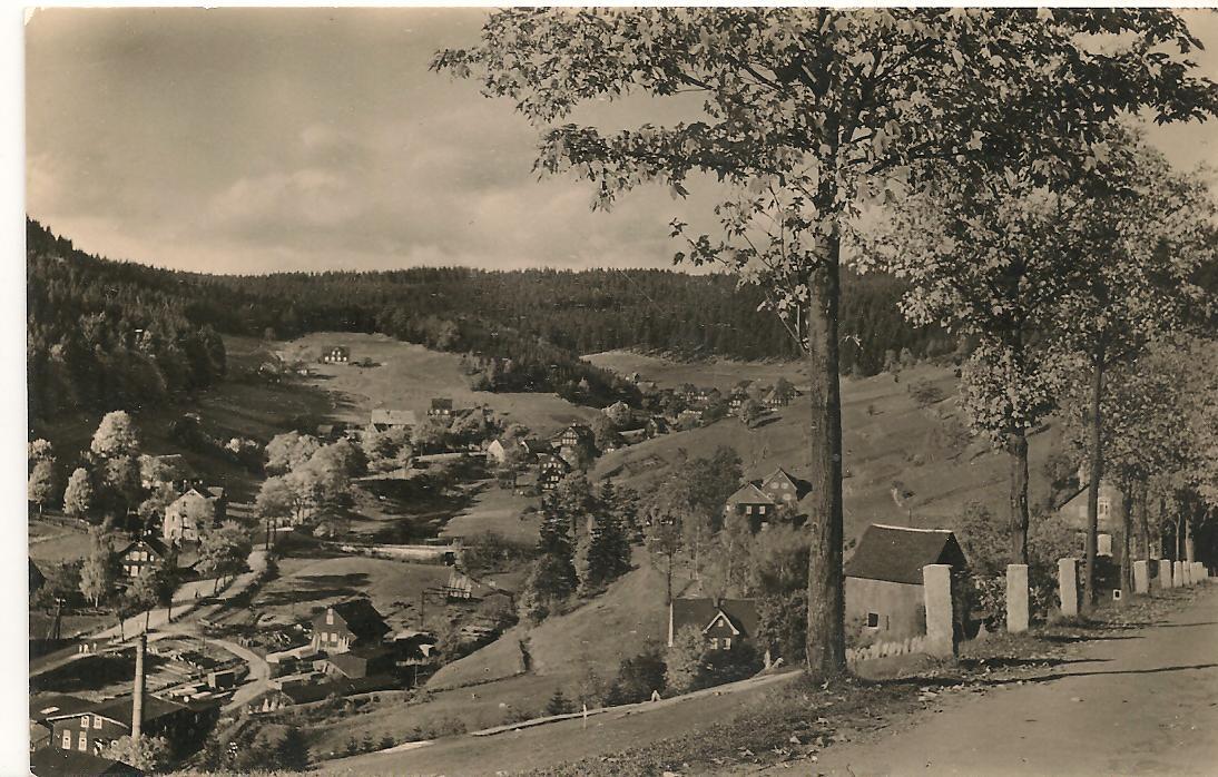 KLINGENTHAL - BLICK VON DER GOETENSTRASSE NACH STEINDOBRA - NV