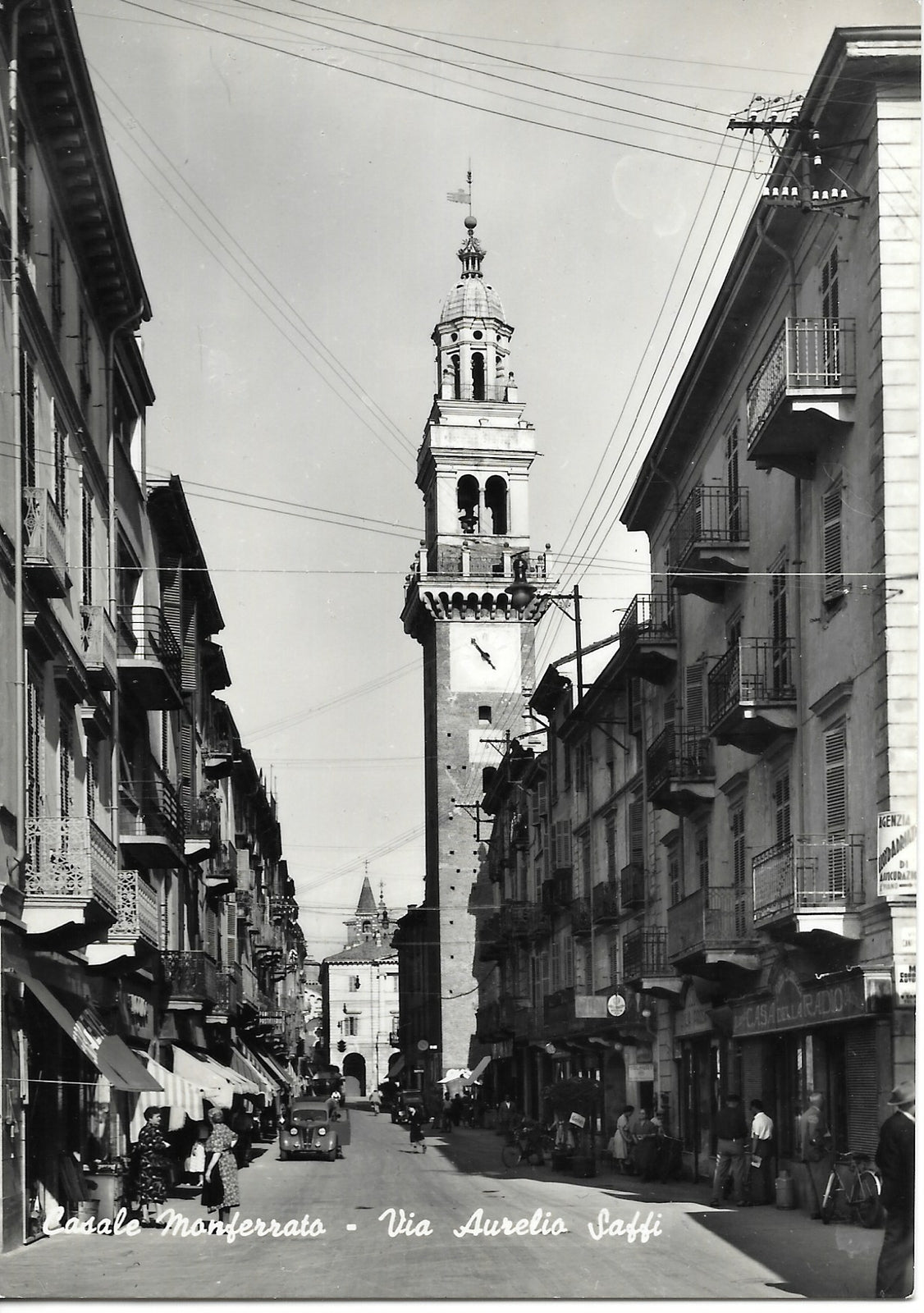CASALE MONFERRATO - VIA AURELIO SAFFI - V1950
