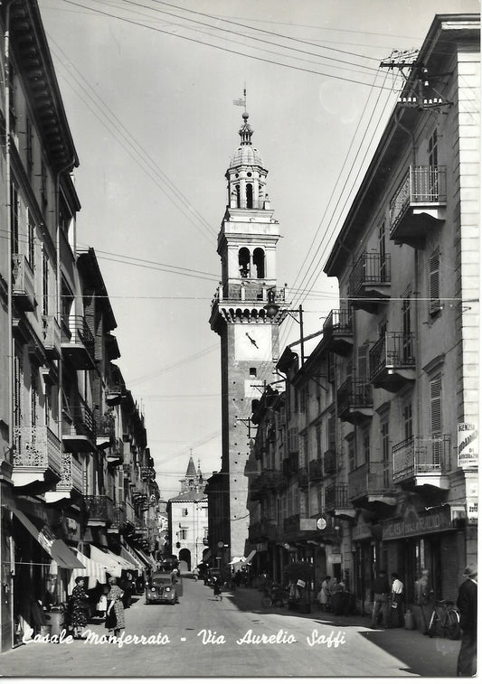 CASALE MONFERRATO - VIA AURELIO SAFFI - V1950
