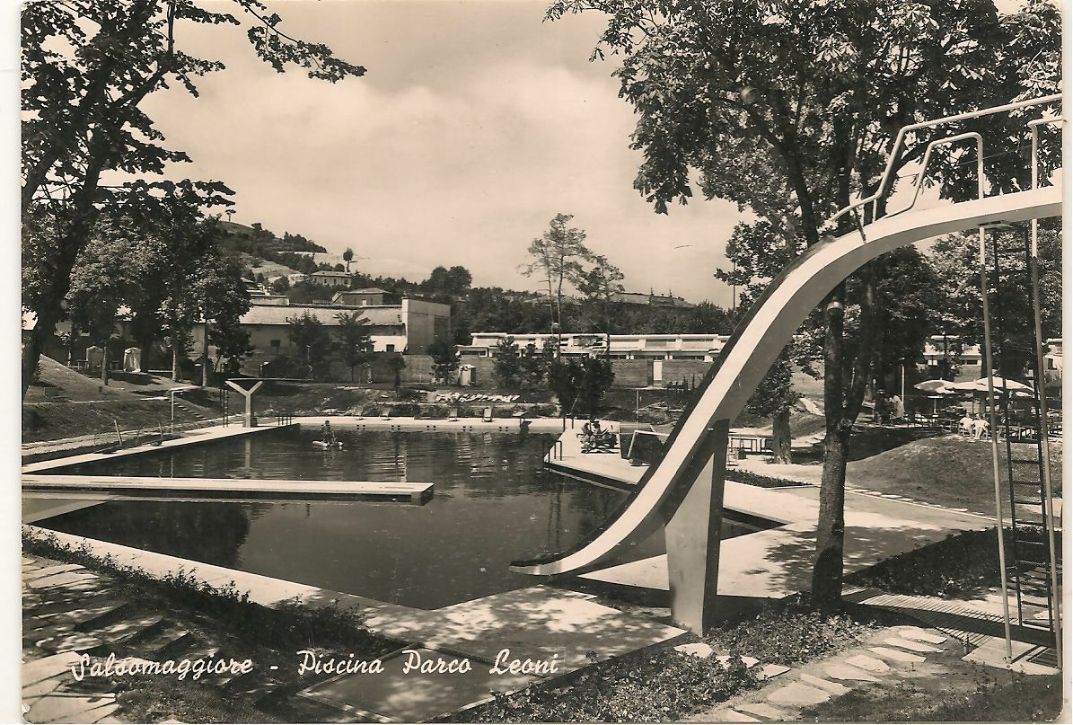 SALSOMAGGIORE - PISCINA PARCO LEONI - V1952