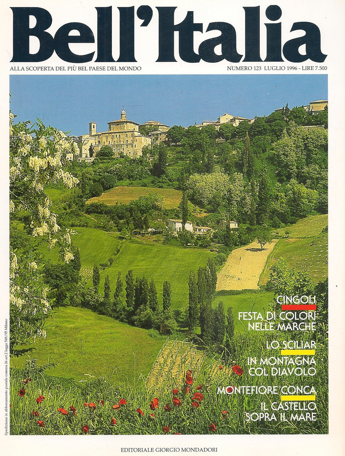 BELL'ITALIA N. 125 - LUGLIO 1996
