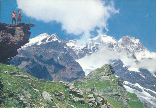ALAGNA VALSESIA - CATENA DEL M. ROSA DAL PIANORO DI BOCCHETT