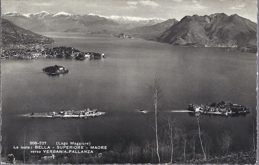 LAGO MAGGIORE - LE ISOLE - BELLA SUPERIORE MADRE - Vs. VERBA