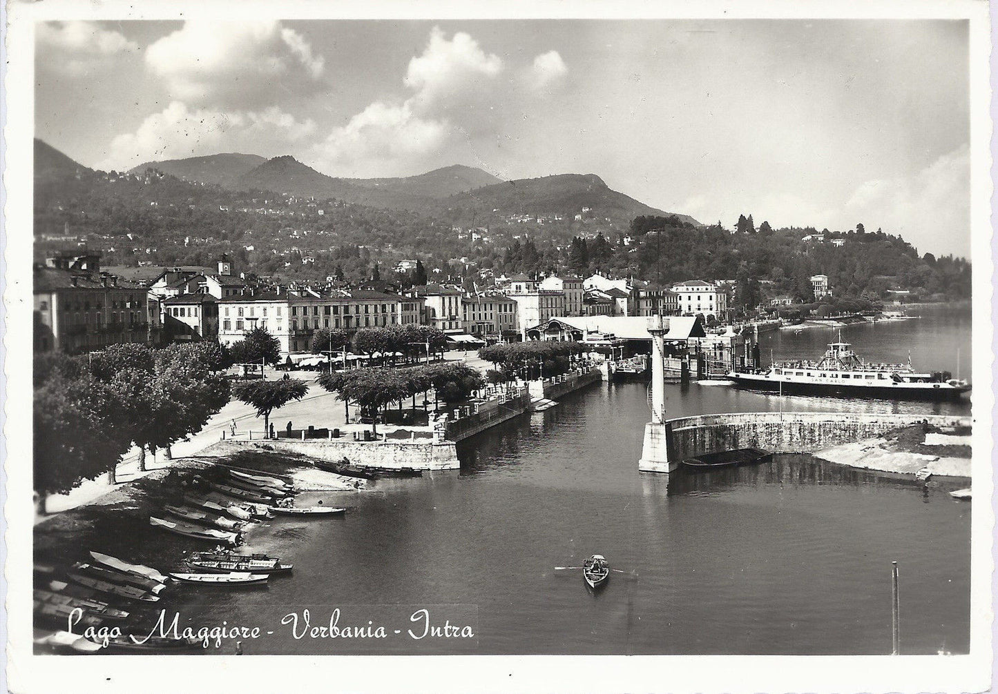 VERBANIA INTRA - LAGO MAGGIORE - TRAGHETTO SAN CARLO - V 195