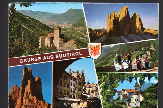 ALTO ADIGE - SUDTIROL - 6 VEDUTE - VSD