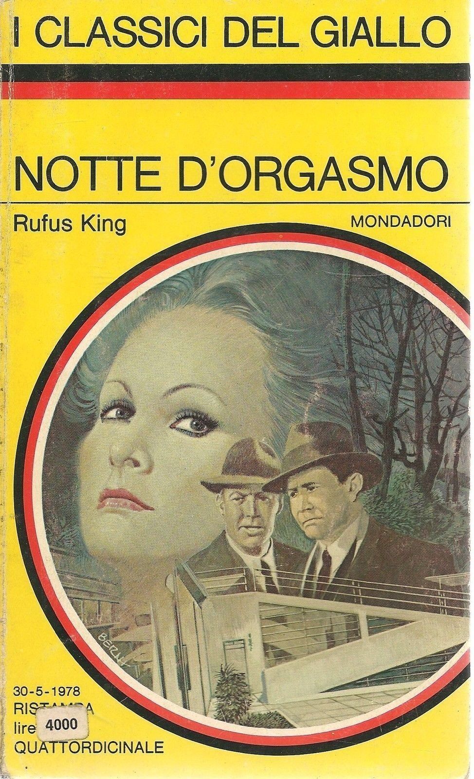 NOTTE D'ORGASMO - RUFUS KING