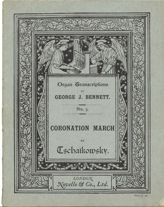 CORONATION MARCH - TSCHAIKOWSKY - SPARTITO-SHEET MUSIC