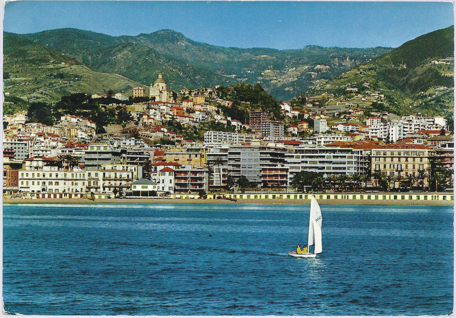 SANREMO - VEDUTA DAL MARE - V 1971 - FG