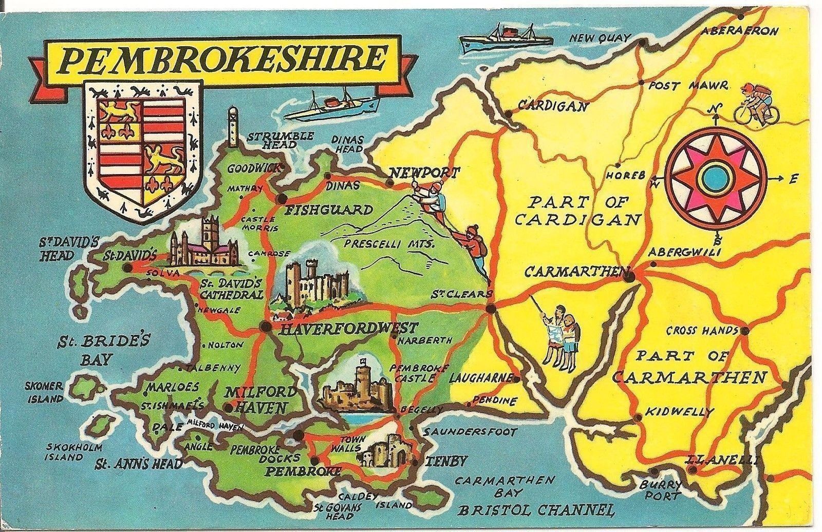 PEMBROKESHIRE - GALLES - V1975