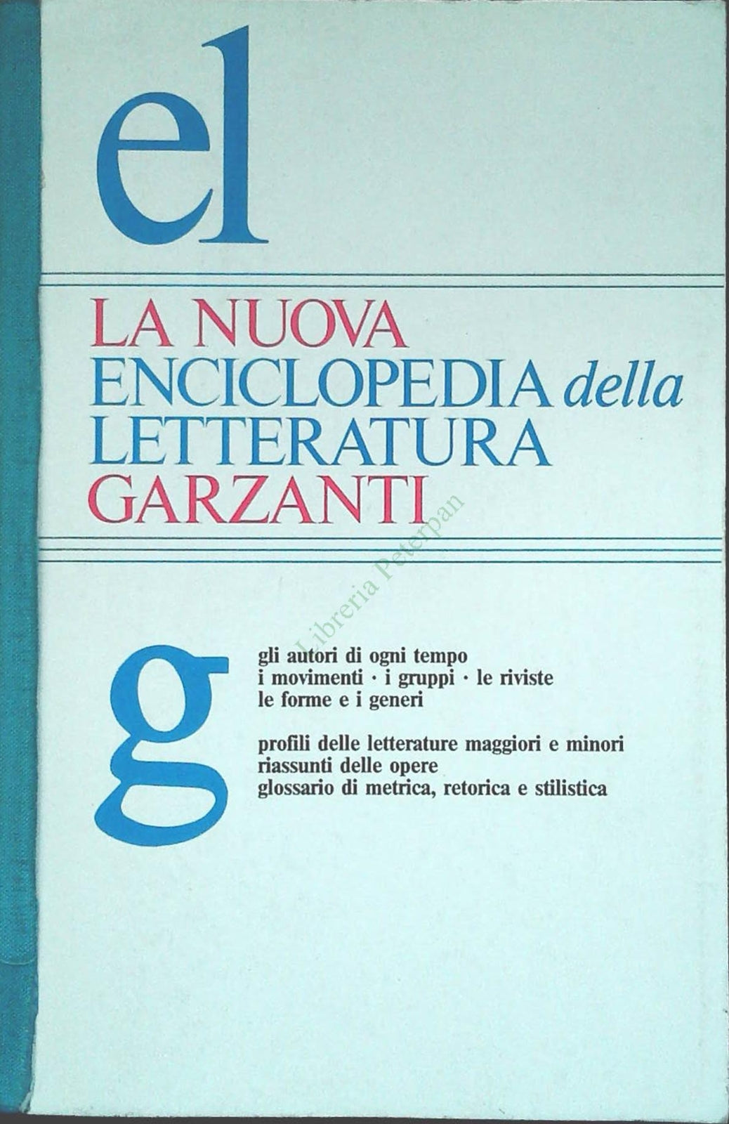 NUOVA ENCICLOPEDIA DELLA LETTERATURA