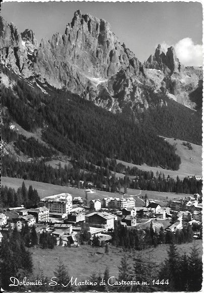 DOLOMITI - S. MARTINO DI CASTROZZA - PANORAMA - V1961