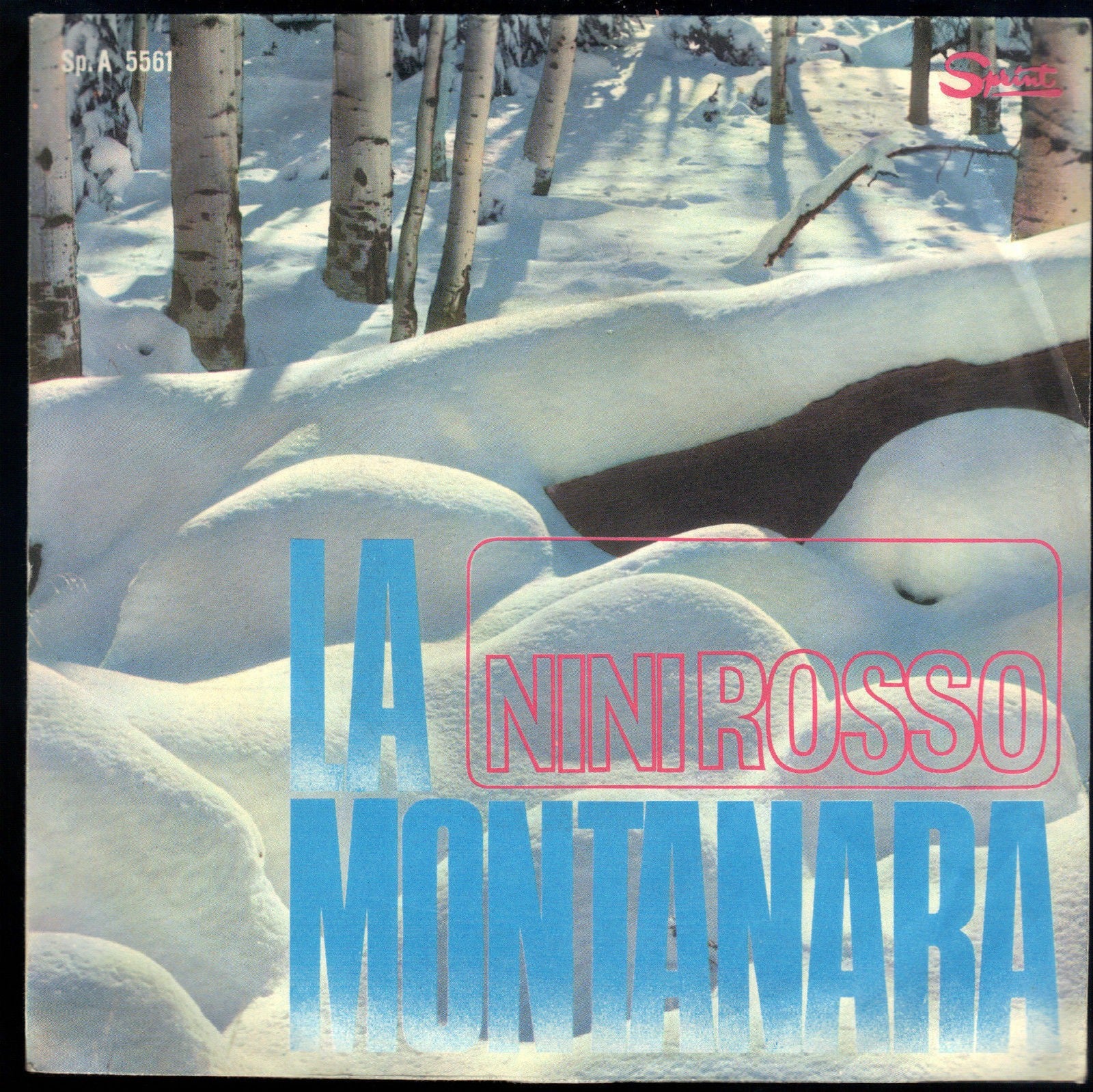 LA MONTANARA - SALUTE A TE -SALUTE TO MUNICH - NINI ROSSO  -  45 GIRI