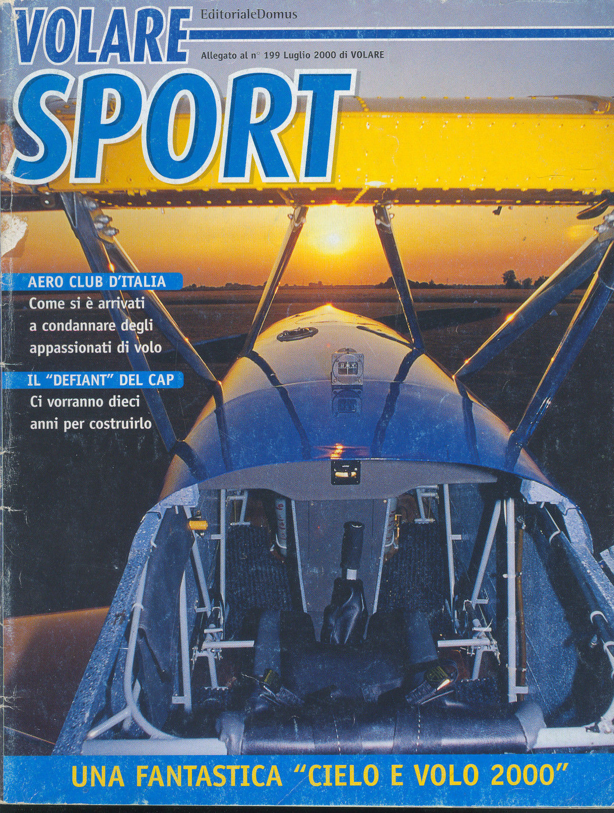 VOLARE SPORT - ALLEGATO A N 199 - LUGLIO 2000