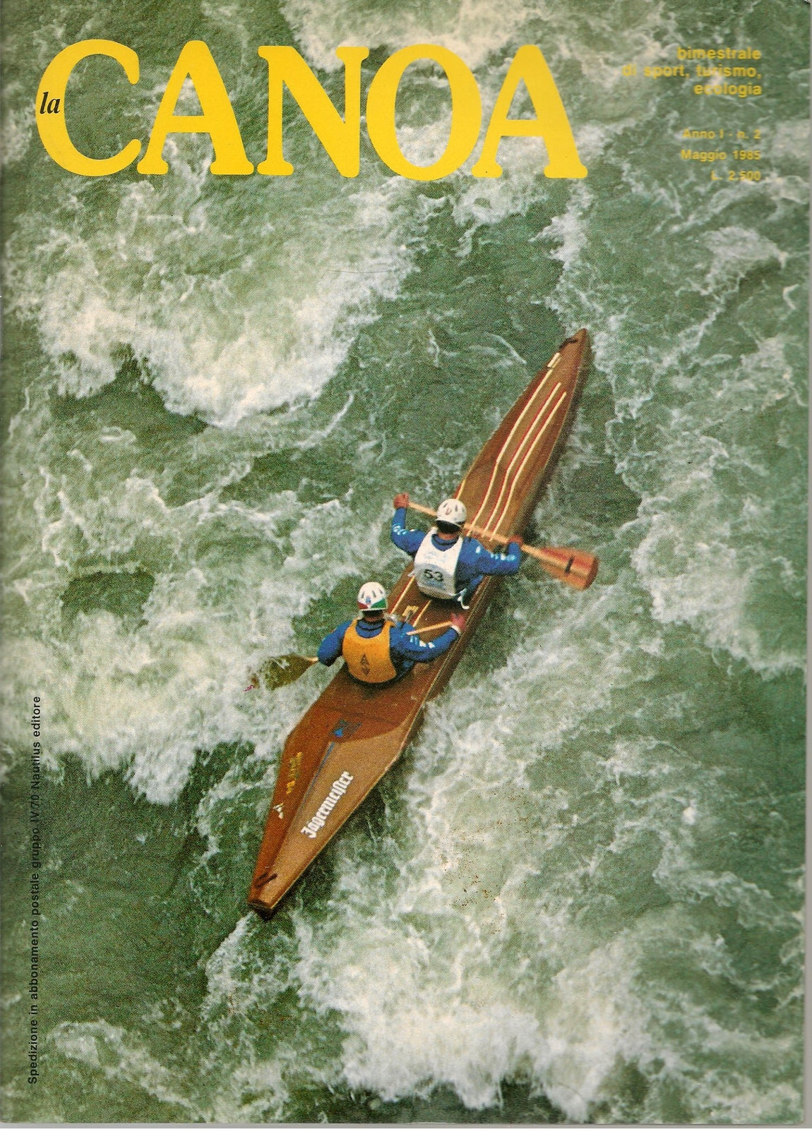 LA CANOA - MAGGIO 1985