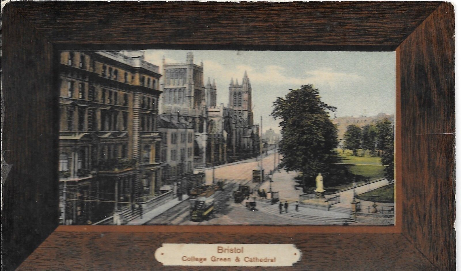 BRISTOL - COLLEGE GREEN & CATHEDRAL - V/T1910