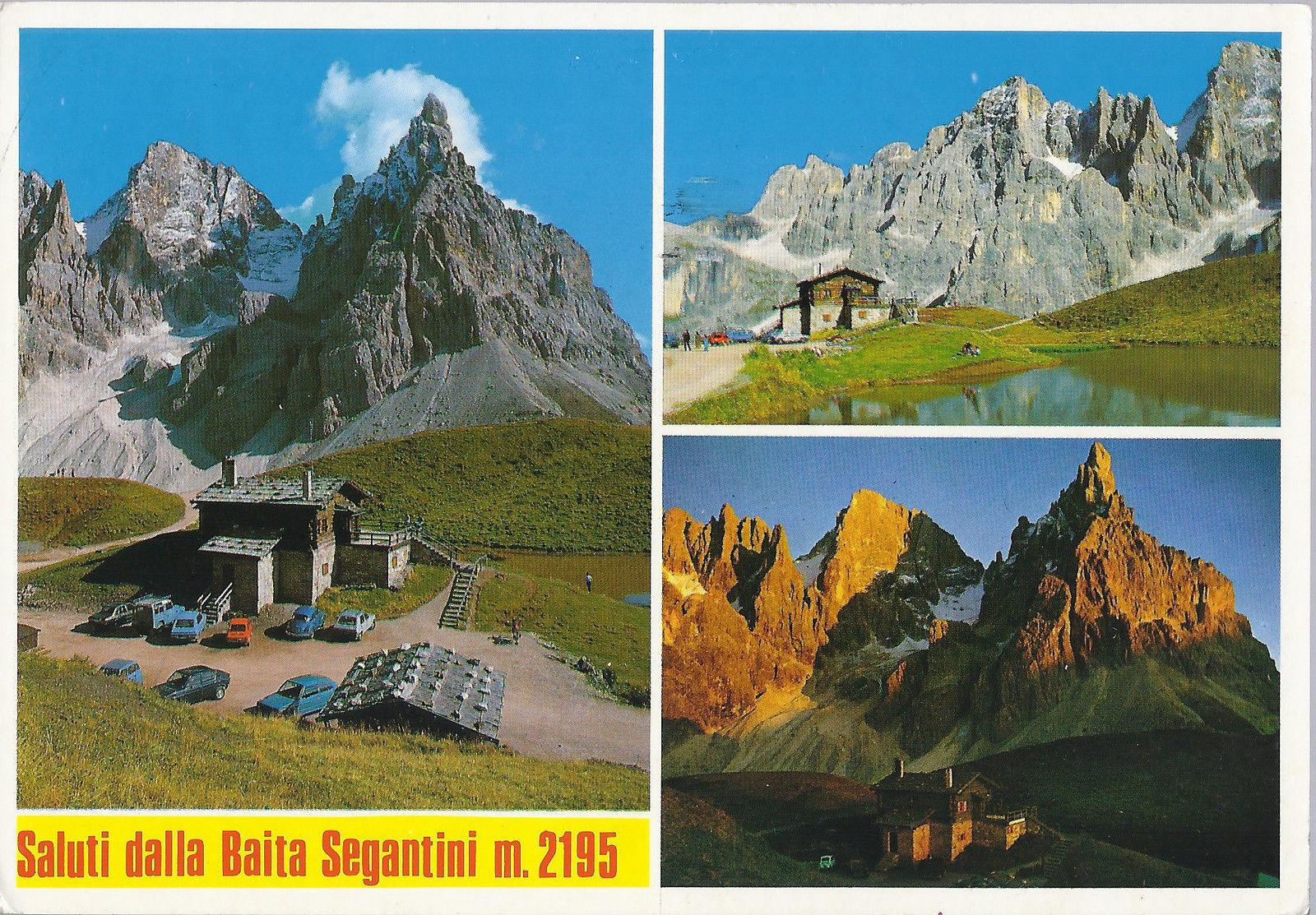 BAITA SEGANTINI - SALUTI - 3 VEDUTE - V SD - FG