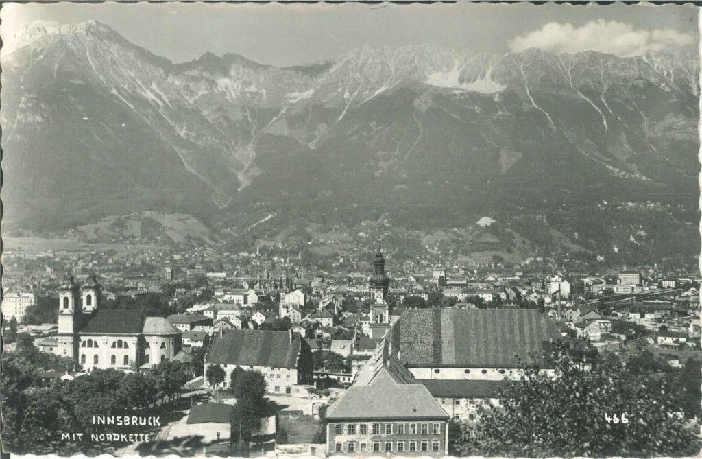 INNSBRUCK - PANORAMA - 1958