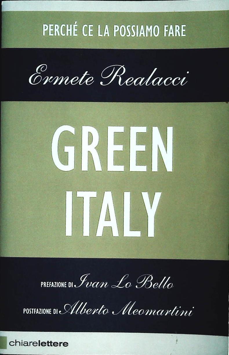GREEN ITALY - ERMETE REALACCI