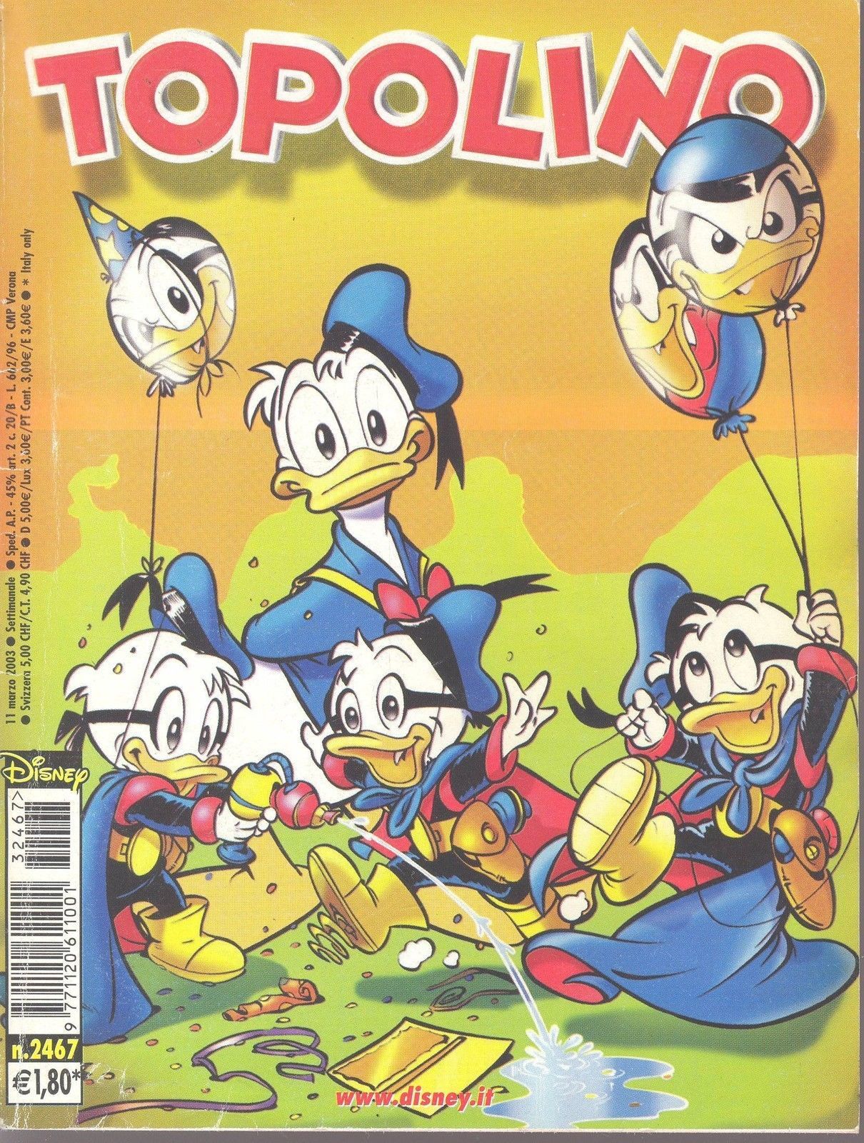 TOPOLINO N° 2497 - 11 MARZO 2003