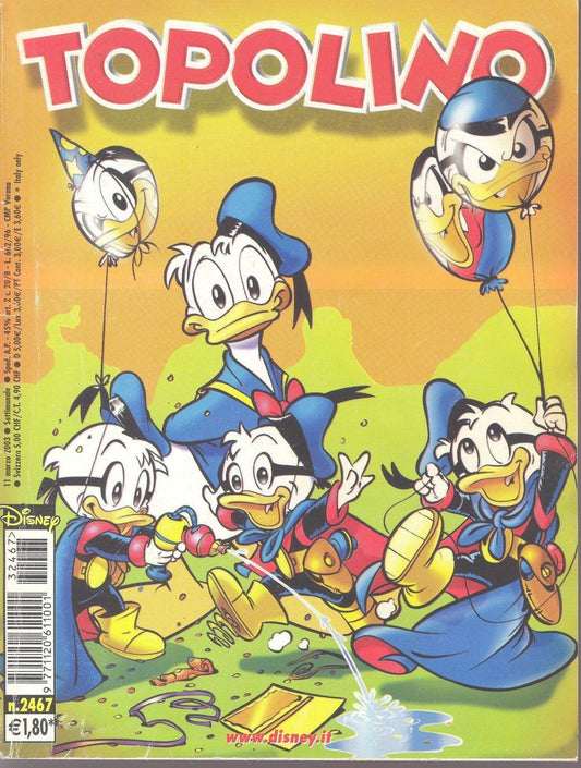 TOPOLINO N° 2497 - 11 MARZO 2003