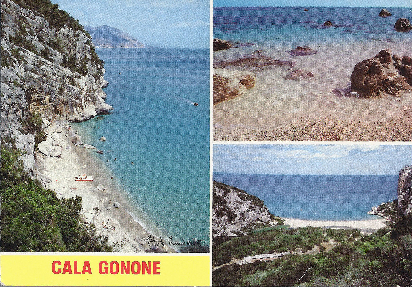 DORGALI - CALA GONONE - 3 VEDUTE - V1990