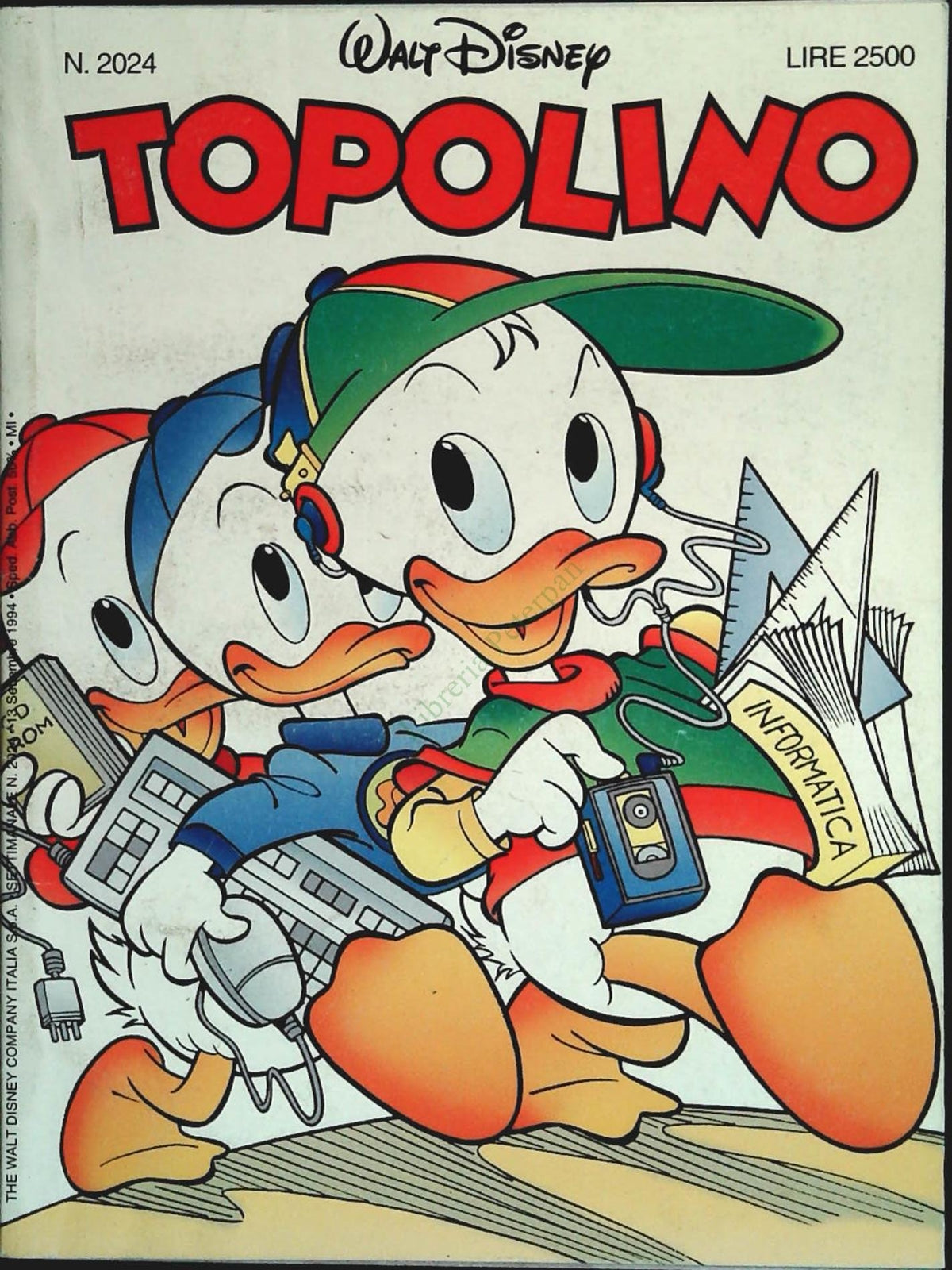 TOPOLINO N. 2024 - 13 SETTEMBRE 1994