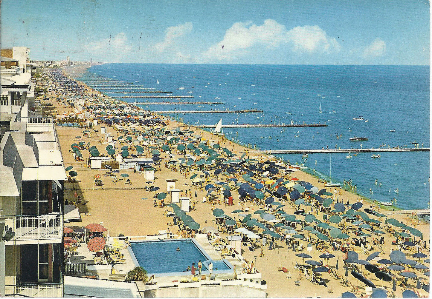 JESOLO LIDO - SPIAGGIA - V 1973 - FG