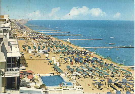 JESOLO LIDO - SPIAGGIA - V 1973 - FG