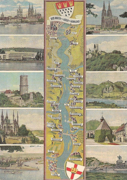 DER RHEIN VON KÖLN BIS KOBLENZ - NV/NG