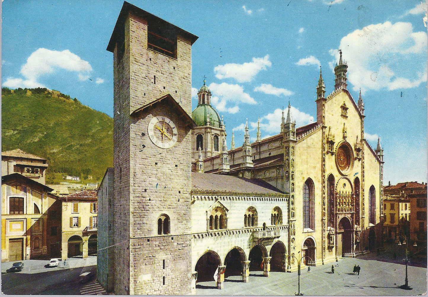 COMO - IL DUOMO IL BROLETTO E LA TORRE DEL COMUNE - V 1978 -