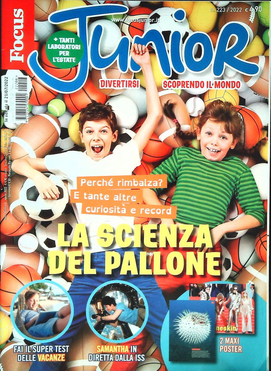 FOCUS JUNIOR N. 223 - LA SCIENZADEL PALLONE - OUTLET DEL LIBRO