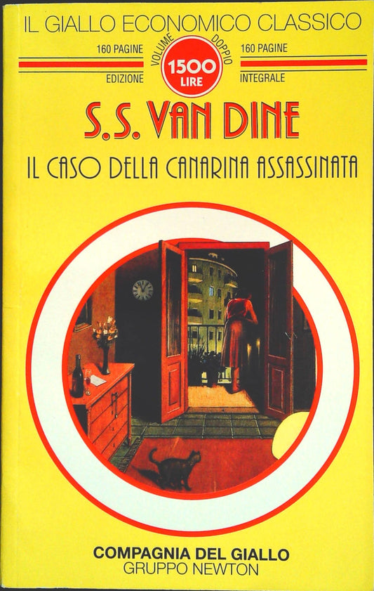 IL CASO DELLA CANARINA ASSASSINA-S.S. VAN DINE - COMPAGNIA DEL GIALLO N. 23