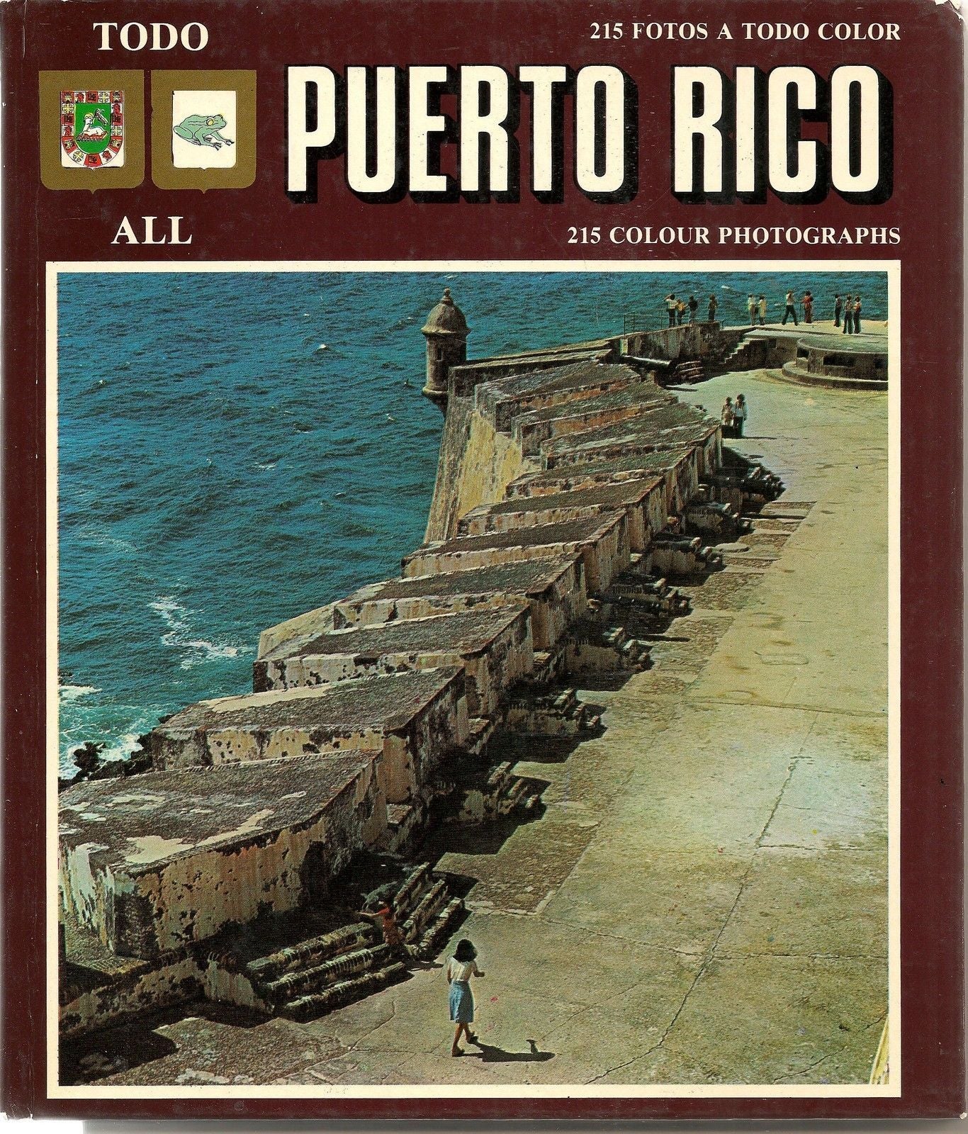 TODO PUERTO RICO - 215 FOTOCOLOR - ESCUDO DE ORO   spanish and english text