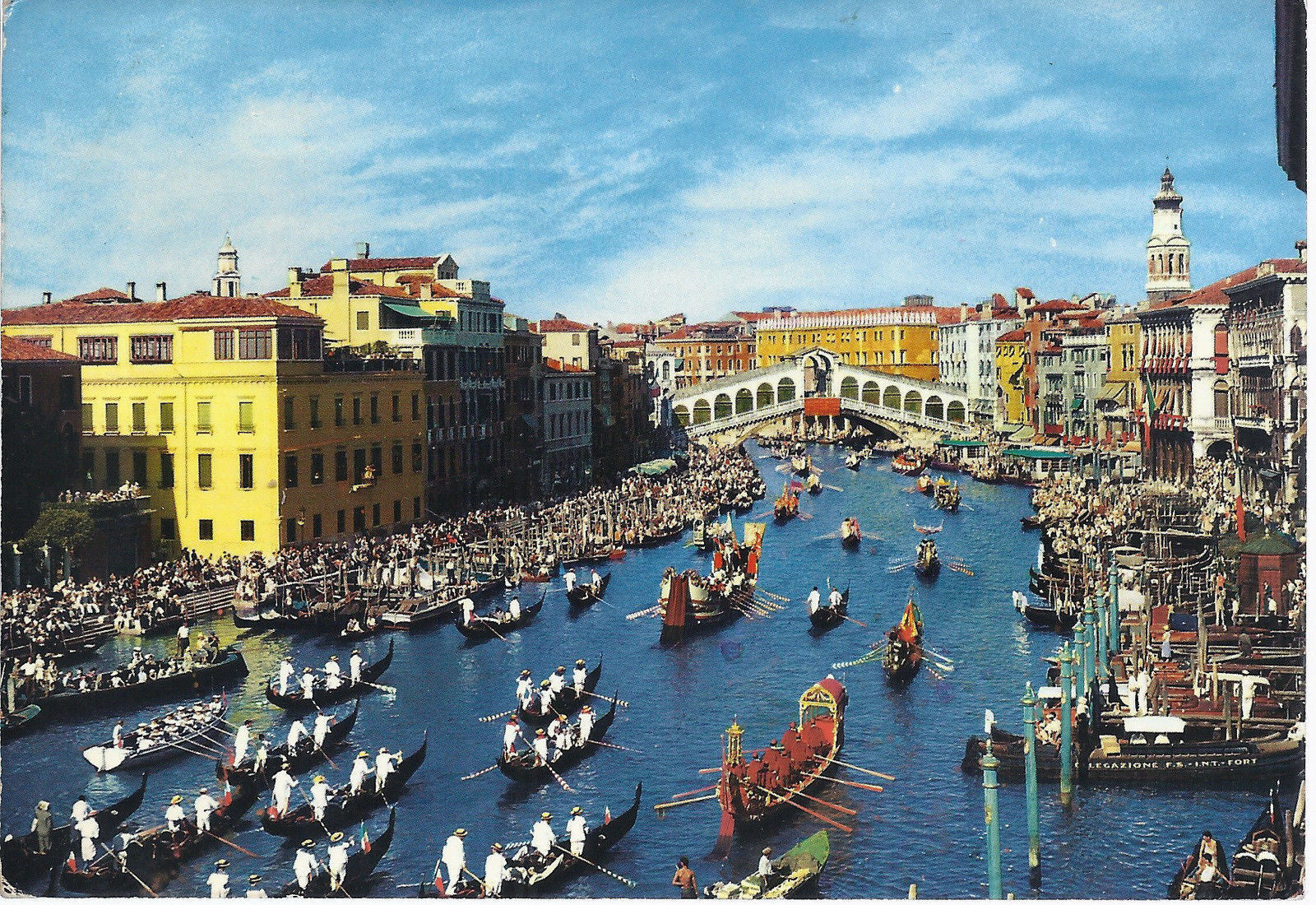 VENEZIA - CANAL GRANDE - LA REGATA - V 1984 - FG