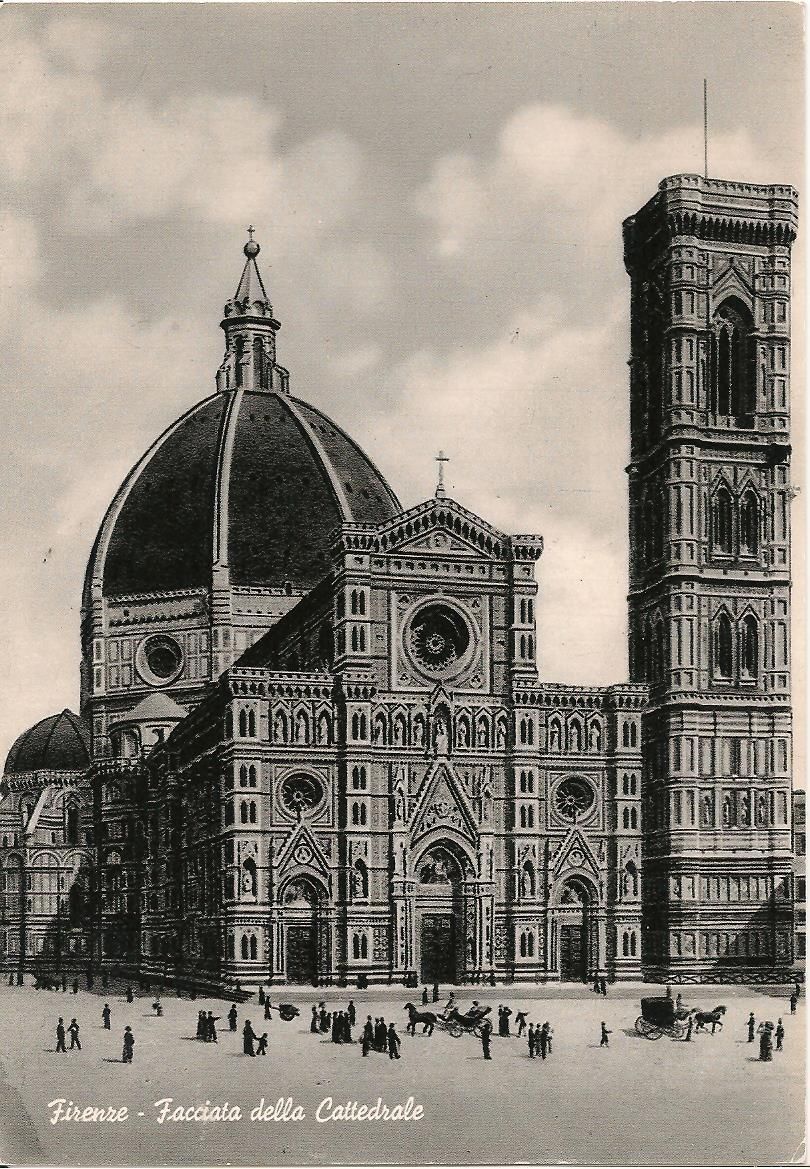 FIRENZE - FACCIATA DELLA CATTEDRALE - NV
