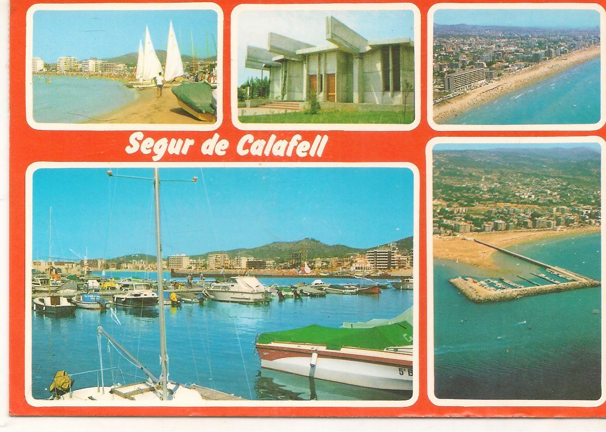 SEGUR DE CALAFELL - SPAIN - CINQUE VEDUTE  - V1986