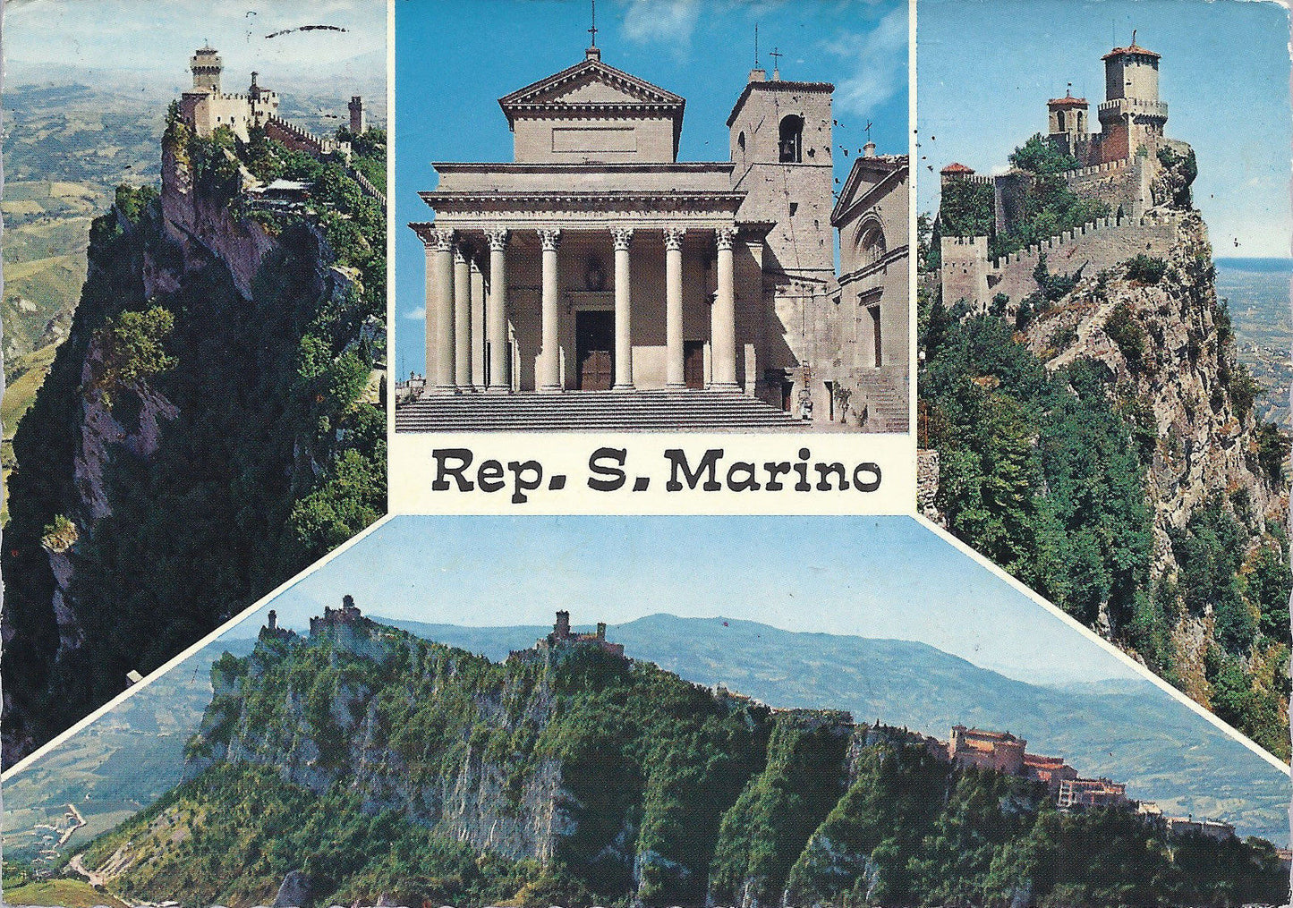 REPUBBLICA DI S. MARINO - 4 VEDUTE - V 1969 - FG
