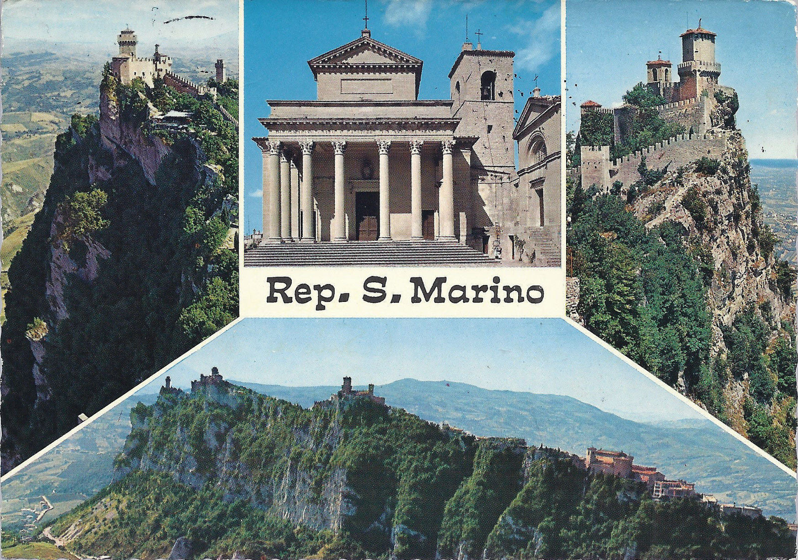 REPUBBLICA DI S. MARINO - 4 VEDUTE - V 1969 - FG