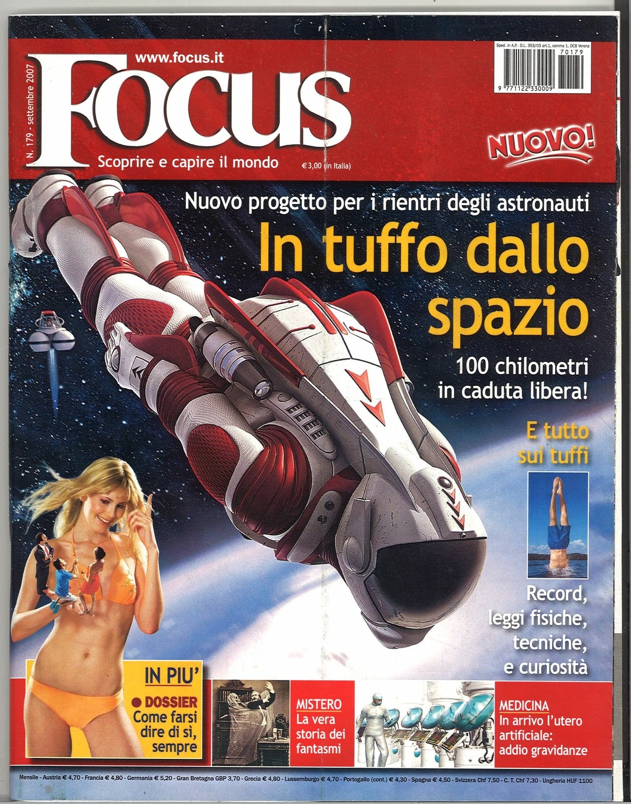 FOCUS N. 179 - IN TUFFO DALLO SPAZIO