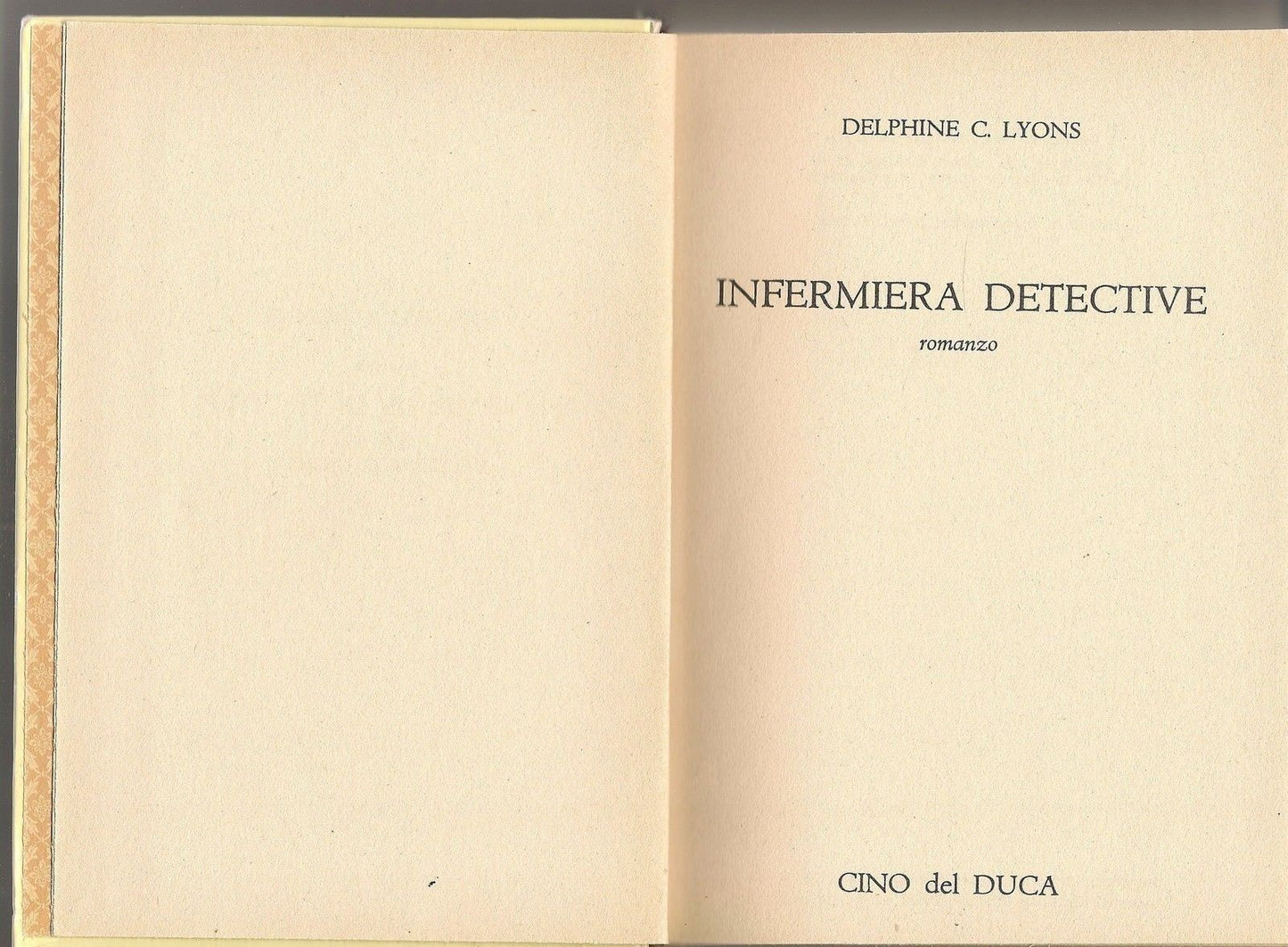 INFERMIERA DETECTIVE - DELPHINE C. LYONS